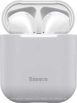 Фото Baseus AirPods Silicone Case Grey (WIAPPOD-BZ0G)