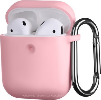 Фото 2E Pure Color Silicone Case 3.0 mm for Apple AirPods Light Pink (2E-AIR-PODS-IBPCS-3-LPK)