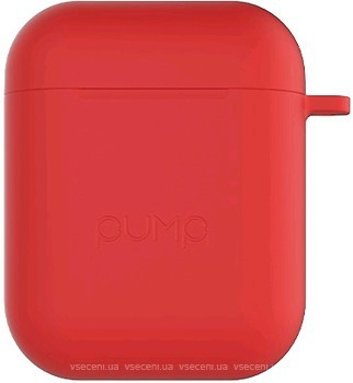 Фото Pump Silicone Case for Apple AirPods Carrot Red (PMSL-AIR11)