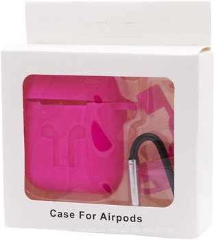 Фото ArmorStandart Silicone Case with Strap for Apple AirPods Hot Pink (ARM53554)