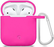 Фото Epik AirPods Silicone Case Shiny Pink