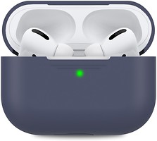 Фото MakeFuture Silicone Case for Apple AirPods Pro Blue (MCL-AAPBL)