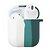 Фото Epik AirPods Silicone Case Colorfull White/Green )