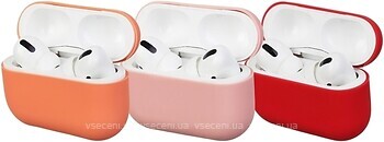 Фото ArmorStandart 3 Silicone Cases for Apple AirPods Pro Baby Pink/Crimson/Papaya