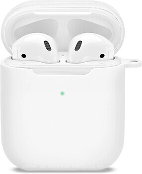 Фото MakeFuture Silicone Case for Apple AirPods 1/2 White