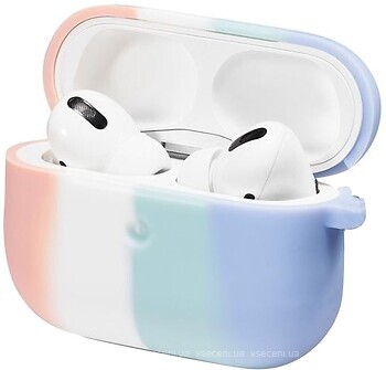 Фото Epik AirPods 3 Silicone Case Colorfull Pink/Lilac