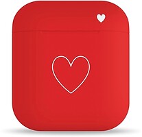 Фото Pump Heart Silicone Case for Apple AirPods Red (PMSL-AIR1H)