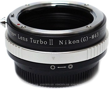 Фото Mitakon Zhongyi Mark II Nikon F Mount G to Micro 4/3 (MTKLTM2AIM43)