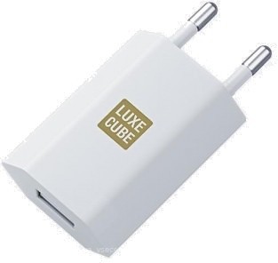 Фото Luxe Cube 1USB 1A (7775557575181)