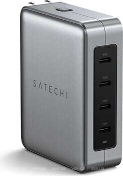 Фото Satechi 145W USB-C 4-Port GaN Travel Charger (ST-W145GTM)