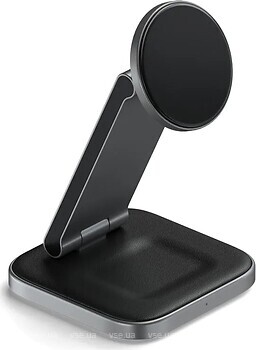 Фото Satechi 2-in-1 Foldable Qi2 Wireless Charging Stand (ST-Q21FM)