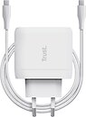 Фото Trust Maxo 65W USB-C PD White USB Type-C Cable (25139)