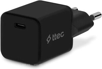 Фото TTec SmartCharger USB-C 20W Black (2SCP01S)