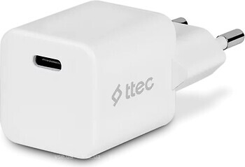 Фото TTec SmartCharger USB-C 20W White (2SCP01B)