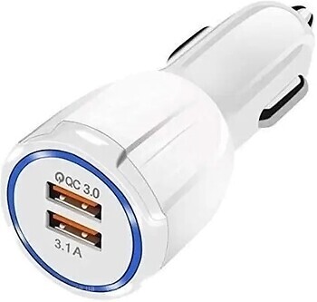 Фото Xiamen 2USB PD18W QC 3.0 White (050556)