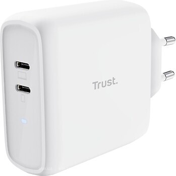 Фото Trust Maxo 65W 2xUSB-C PD White (25381)