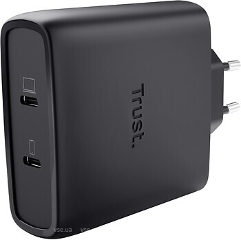 Фото Trust Maxo 100W 2-Port USB-C GaN (25527)