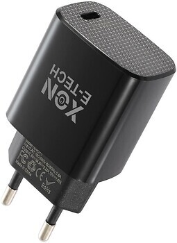 Фото XON PowerCharge 20W PD20 USB Type-C Black (PCWB020020A0C1B 6150)