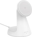 Фото Anker MagGo 2-in-1 Magsafe Charging Station Qi2 15W White (A25M7H21)