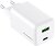 Фото GoGEN ACHPDQ265 1x USB-C PD 65W + 1x USB-A 18W (GOGACHPDQ265W01)