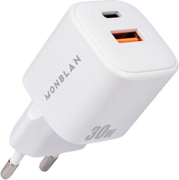 Фото Monblan Nano Series 30W USB-A + USB-C White