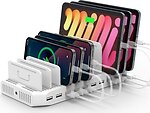 Фото Alxum 10-Port USB Charging Station Hub 60W White