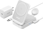 Фото Anker MagGo 3-in-1 Qi2 White (A2557)