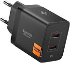 Фото Spigen Essential 47W EE472EU Black (ACH09457)