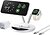 Фото Anker Prime MagSafe 3-in-1 Qi2 25W Smart Display White (B25X7J21)