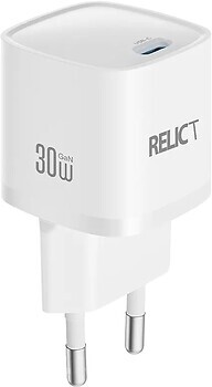 Фото Relict JetMini GaN 30W USB-C White (RCJMGN30-C1W)