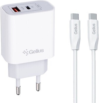 Фото Gelius GP-HC060 + GP-UCN012 USB Type-C Cable White (102932)