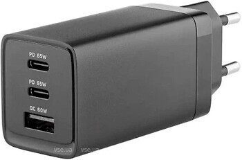 Фото Glasscove 65W GaN 2Type-C+1USB (TC-018CCA)
