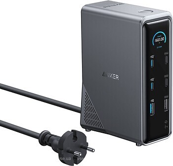 Фото Anker 14-in-1 Prime Charging Docking Station Dual Display 160W (A83B63A1)