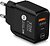 Фото XON PowerCharge 25W PD25 USB Type-C Black (PCWC025025A1C1B 6129)