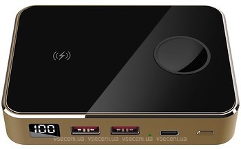 Фото Prestigio Power Bank Graphene PD Watch Edition 10000 mAh Gold (PPB112G_GD)