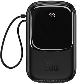 Фото Baseus Q Pow 20000 mAh Black (PPQD-H01)