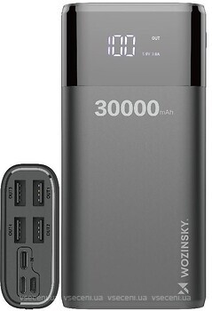 Фото Wozinsky WPB-001BK 30000 mAh Black