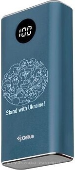 Фото Gelius Pro Cool Mini 2 9600 mAh Stand with Ukraine Blue (GP-PB10-211)