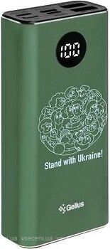 Фото Gelius Pro Cool Mini 2 9600 mAh Stand with Ukraine Green (GP-PB10-211)
