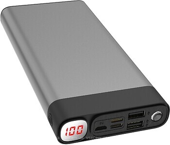 Фото Elefull Safety Metal Shell 30000 mAh Gray (PB-HOUMI-1W)