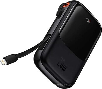 Фото Baseus Q Pow Pro 10000 mAh Black (PPQD020001)