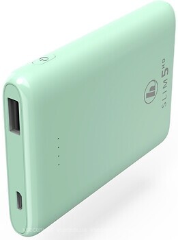 Фото Hama Slim 5HD 5000 mAh Mint Green (00188314)