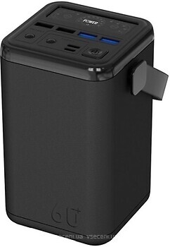 Внешний аккумулятор O2 Project Powerbank 65W 60000 mAh Black ᐉ цены в ...