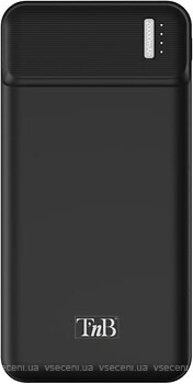 Фото TnB USB Powerbank 20000 mAh Black (PBU20000)