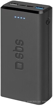 Фото SBS Powerbank 20000 mAh Black (TTBB20000FASTK)