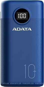 Фото ADATA P10000QCD 10000 mAh Blue