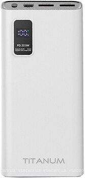 Фото Titanum 727S 20000 mAh White (TPB-727S-W)