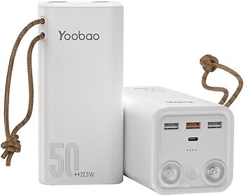 Фото Yoobao H5 50000 mAh White