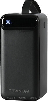 Фото Titanum 741S 50000 mAh Black (TPB-741S-B)