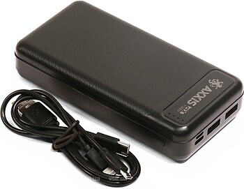 Фото Axxis Ultra Fast Charge 20000 mAh Black (ax-1389/48021372592)